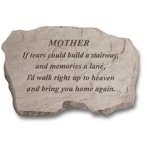 Kay Berry - Inc. 97020 Mother-If Tears Could Build A Stairway - Memorial - 16 Inches x 10.5 Inches x 1.5 Inches - 1 of 1