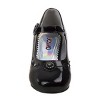 Josmo Girls' Patent Mary Jane Dress Shoes with Adjustable Hook and Loop Closure - Perfect for Weddings, Parties, and Special Occasions (Little Kid) - 4 of 4