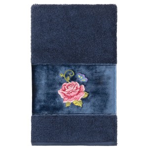 Linum Home Textiles 100% Turkish Cotton REBECCA Embellished Towel Set - 1 of 1