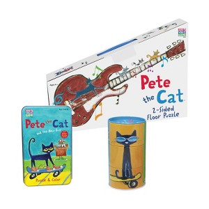 AreYouGame.com Pete the Cat - Groovy Dude! Activity 84pc Jigsaw Puzzle Pack - 1 of 4