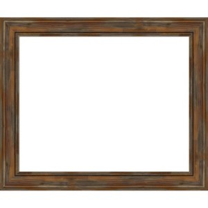 Amanti Art Alexandria Greywash Framed Dry Erase Magnetic Board - 1 of 4