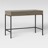 Loring Wood Writing Desk with Drawers and Charging Station - Threshold™ - image 4 of 4