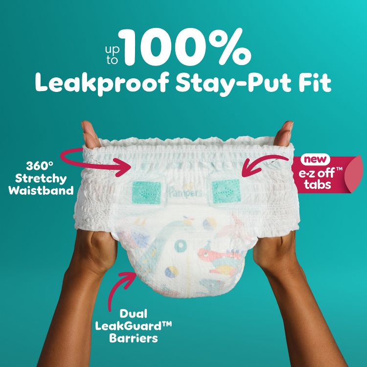 Pampers Cruisers 360 Diapers - (Select Size and Count), 4 of 15