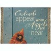 Manual Woodworks and Weavers Nature Inspired Cardinal Tapestry Throw for Bedroom or Living Room - 2 of 3