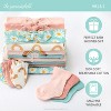 The Peanutshell Carefree Floral Newborn Layette Set for Baby Girls, 16-Pieces, Pink/Aqua, 0-3 Months - image 3 of 4