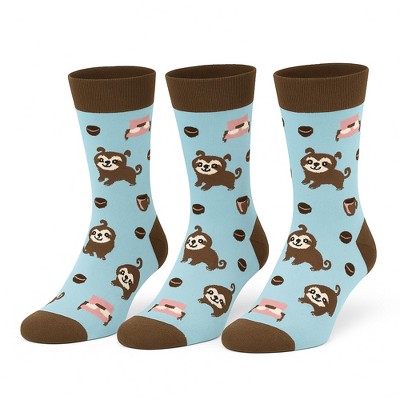 Funny Food Socks for Men and Women 3 Pairs Colorful Novelty Crew Socks Cotton Unisex Fit