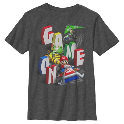 Boy S Nintendo Mario Kart Game On T Shirt Target