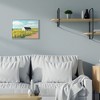 Stupell Industries White Cabin Architecture Grassy Coastal Beach Landscape - 2 of 4
