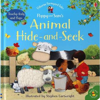 Poppy and Sam's Animal Hide-And-Seek - (Farmyard Tales) by  Jenny Tyler (Board Book)