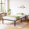Metal Bed Frame, Platform Bed Frame Twin Size with Storage Space Under Bed, 1000 LBS Heavy Duty Steel Slat Support, Easy Assembly - 2 of 4