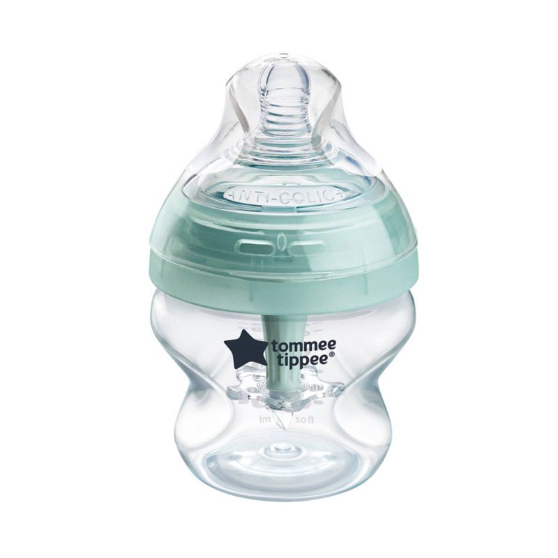 Tommee Tippee Advanced Anti-Colic Baby Bottle with Newborn Pacifier - 0-2 Months - 5oz, 1 of 10
