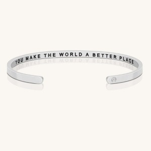 Mantra Jewelry - You Make The World A Better Place (within) - 1 of 4