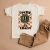 The Juniper Shop Lucky Charm Checkered Toddler Short Sleeve Tee - image 2 of 2