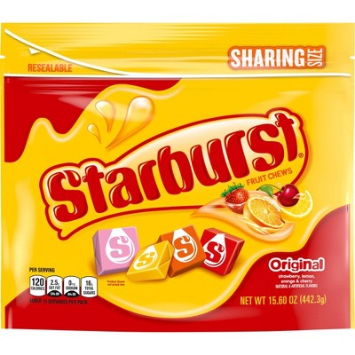 Starburst Original Sharing Size Chewy Candy - 15.6oz