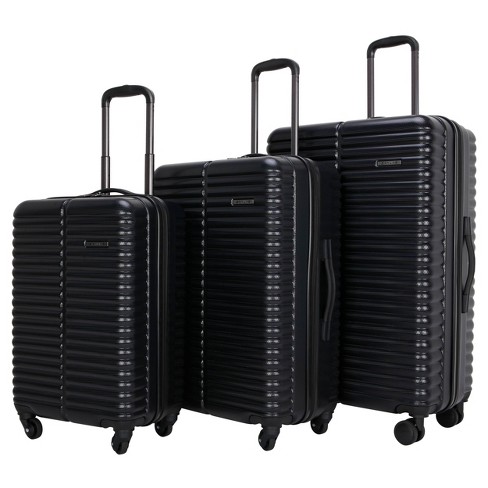 Skyline 3pc Hardside Checked Spinner Luggage Set Target