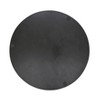 Saro Lifestyle Artisan Wood and Resin Charger Plate (Set of 4), 13"x13", Black - 2 of 4