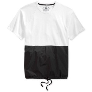 American Rag Mens Mixed-Media Active Embellished T-Shirt - 1 of 1