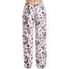 Just Love Womens  Print Plush Fleece Pajama Pants - 3 of 3