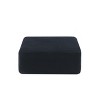 Kumasinova Modular Ottoman,Soft Fabric Footrest for Living Room or Bedroom,No Assembly - 4 of 4