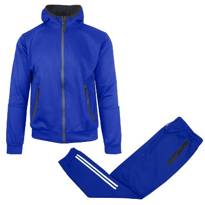 Galaxy by Harvic  Men's Tech Fleece Hoodie and Jogger 2 Piece Set