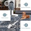 Area Rug, Washable Rug ¨C Machine Washable Non-Slip Vintage Retro Low Pile Chenille Rug for Living Room/Bedroom/Home Office, Soft Polyester Yarn - 4 of 4