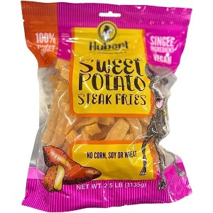 Gourmet All Natural Vegan Sweet Potato Fries Dog Treats - 2.5 lbs Resealable Bag - 1 of 4
