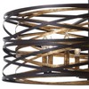 Minka Lavery Minka-Lavery Vortic Flow 30" Wide 8-Light Bronze and Gold Pendant - 3 of 4