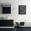 Stupell Industries Rustic Bathroom Rules Sign Good Hygiene List - 2 of 4