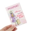 Unique Bargains Figure Pattern Passport Holder 1 Pc - 3 of 4