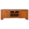 vidaXL TV Stand 43.3 in.x11.8 in.x15.7 in. Solid Wood Teak - 3 of 4