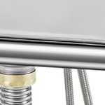 stainless steel-with faucet