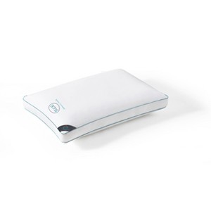 Sleep Climate King Firm/Extra Firm 300 Thread Count Machine Washable Down Alternative Pillow with 2" Gusset - 1 of 3