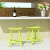 WestinTrends Outdoor Patio Adirondack Counter Height Stool Chair - 2 of 4
