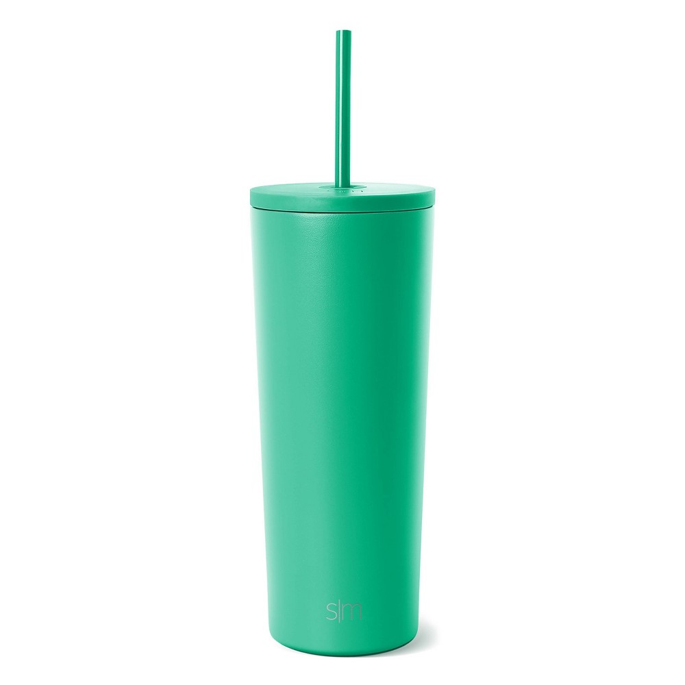 Simple Modern 24oz Stainless Steel Classic Island Lidded Tumbler Green