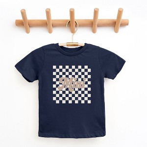 The Juniper Shop Retro Checkered Mini Toddler Short Sleeve Tee - 1 of 2
