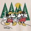 Women's - Disney - Mickey Minnie Hiking Oversized Graphic T-Shirt - 2 of 4