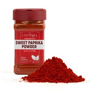 Eastanbul Hungarian Sweet Paprika, Sweet Paprika Powder, Hungarian Style Paprika, Tatli Kirmizi Toz Biber, 5.3oz - 1 of 4
