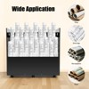 YIYIBYUS 50-slot Blueprint Organizer, Roll File Storage Holder, Movable Roll File Cart - 4 of 4