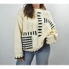 Women's Every Which Way Chunky Sweater - Blue B - 4 of 4