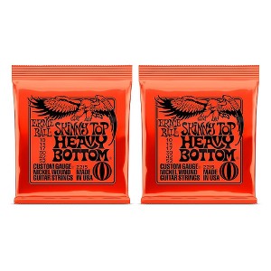 Ernie Ball 2215 Nickel Wound Skinny Top/Heavy Bottom Electric Guitar Strings 2-Pack - 1 of 3
