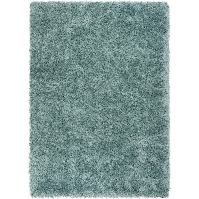 Well Woven Chie Kuki Collection Ultra Soft Two-Tone Long Floppy Pile Area Rug