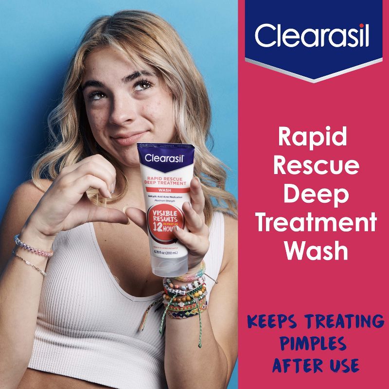Clearasil Rapid Rescue Deep Acne Treatment - 6.78 fl oz, 5 of 11