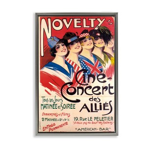 Stupell Industries Vintage Novelty Concert, 25" x 17" - 1 of 4