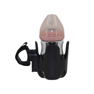Durable High-Quality Plastic Stroller Cup Holder, Attachable Drink Storage for Bottles and Beverages - 1 of 4