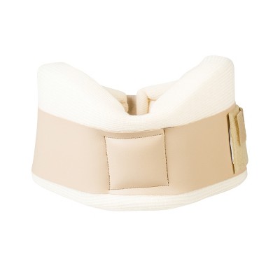 Core Products Foam Cervical Collar W/ Vinyl Strap, Beige - 3 : Target