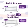 ComfyBumpy Bed Rail for Toddlers, Toddler Bed Rails for Twin, Full & Toddler Bed Size,  Baby Bed Side Rail for Kids - 2 of 4