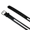 Boston Leather Men's Leather Work Belt with Reflective Safety Stripe - 3 of 4
