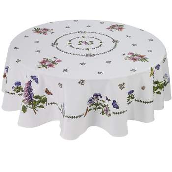 Avanti Linens Botanic Garden 70" Round Tablecloth - Multicolored