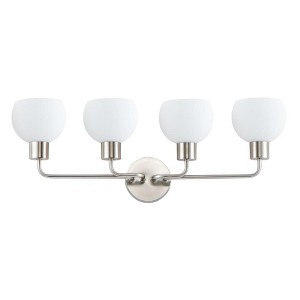 Maxim Lighting Coraline 4 - Light Vanity in  Satin Nickel - 1 of 3