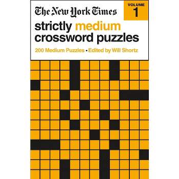 The New York Times Strictly Medium Crossword Puzzles Volume 1 - (Paperback)